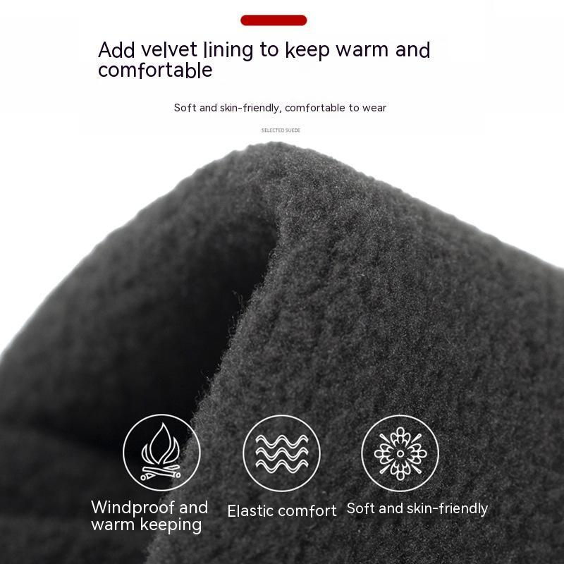 Winter-Handschuhe aus warmem Fleece für Erwachsene