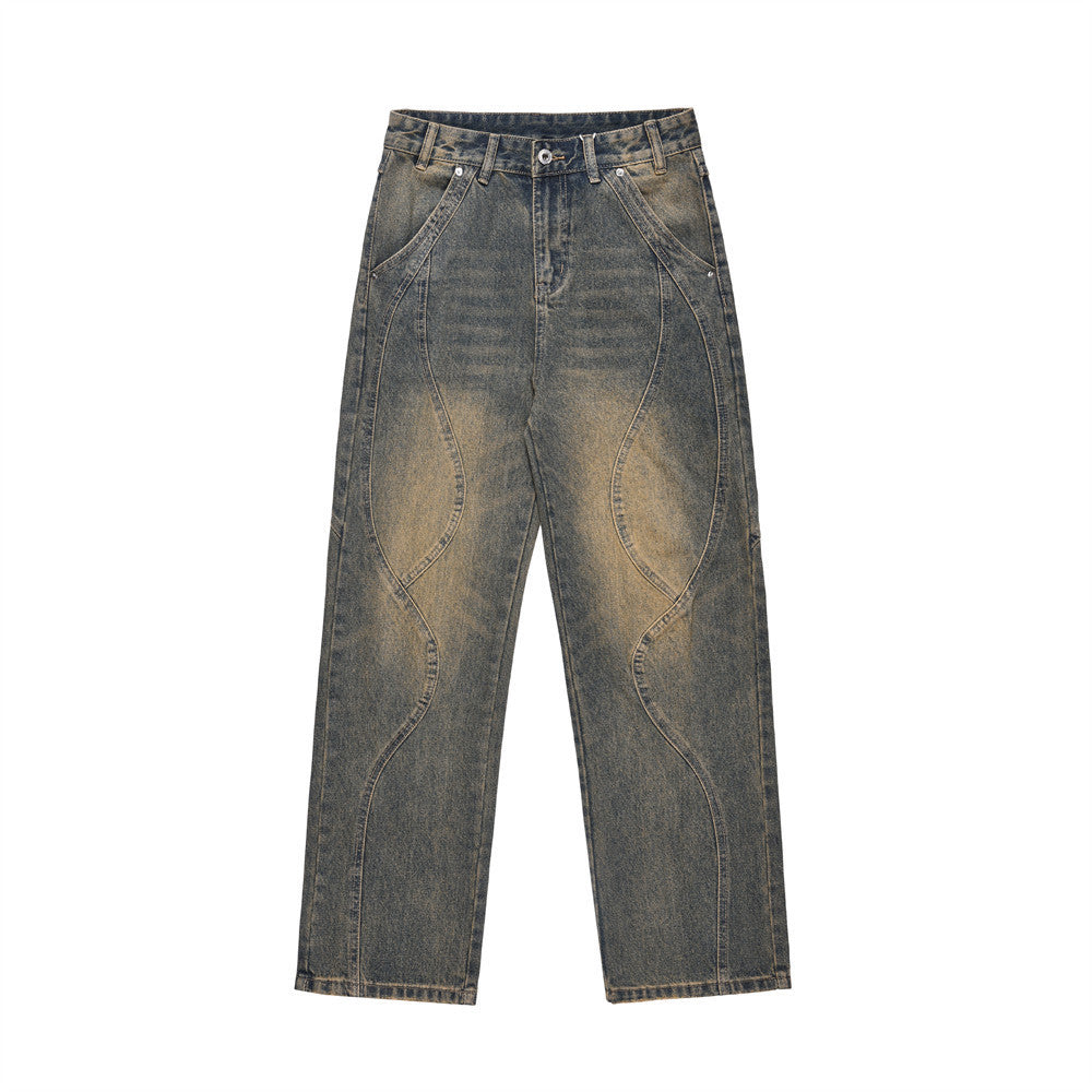 Herren Jeans mit Washed-Effekt