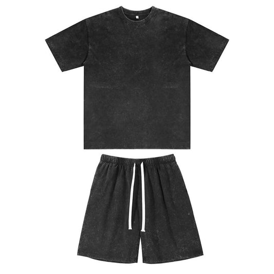Damen T-Shirt & Shorts Set