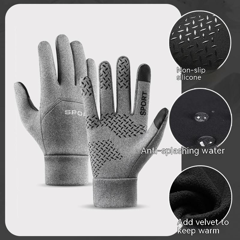 Winter-Handschuhe aus warmem Fleece für Erwachsene