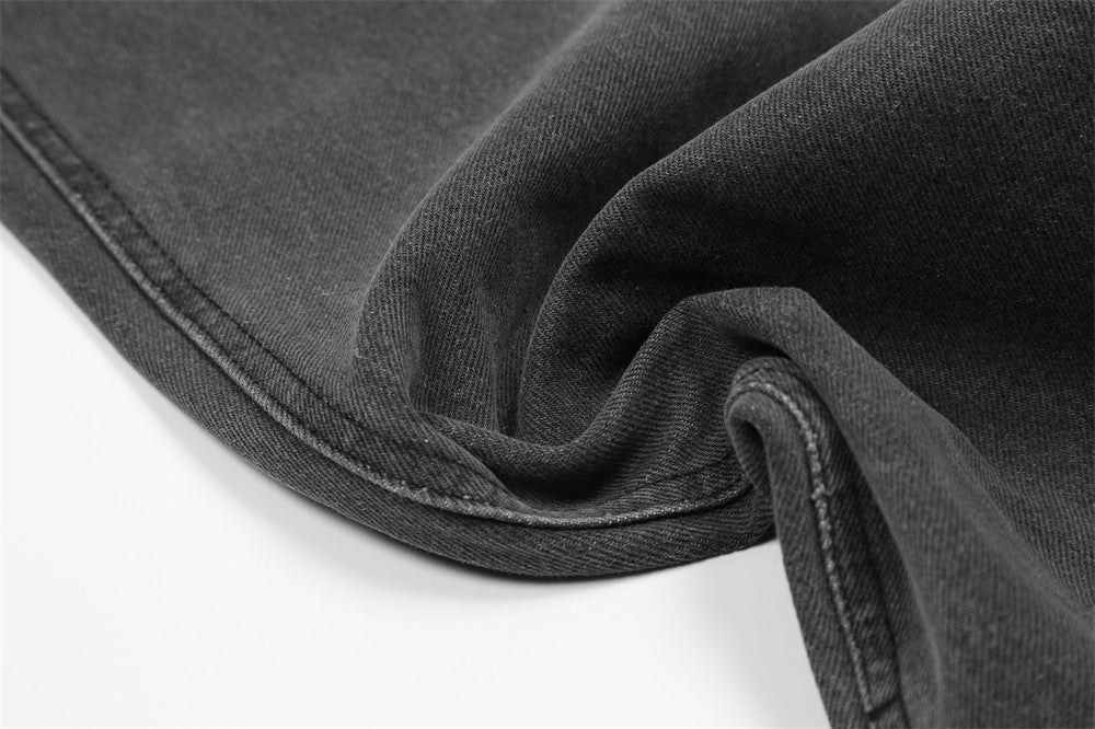 Lässige Herrenjeans – Schwarz & Grau