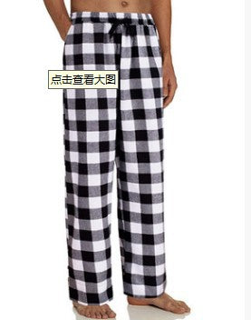 Karierte Herren Pyjama Hose