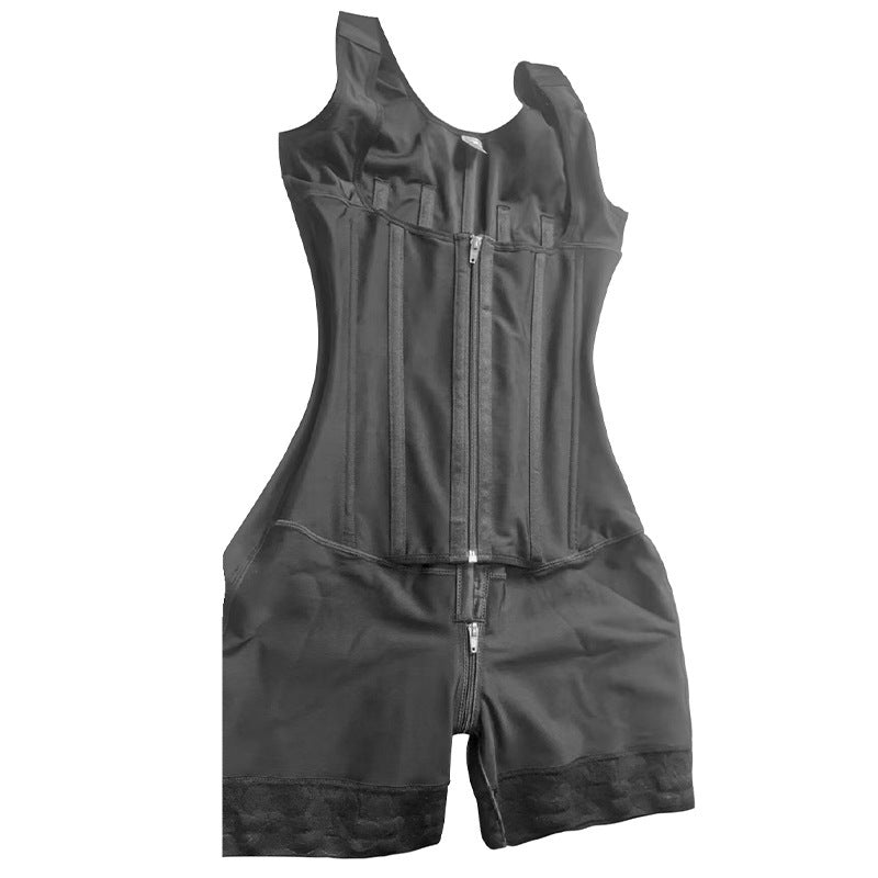 Nahtloser Bodysuit mit Hip Lifting, Bauchstraffung und Bruststütze – Doppellagig und formgebend