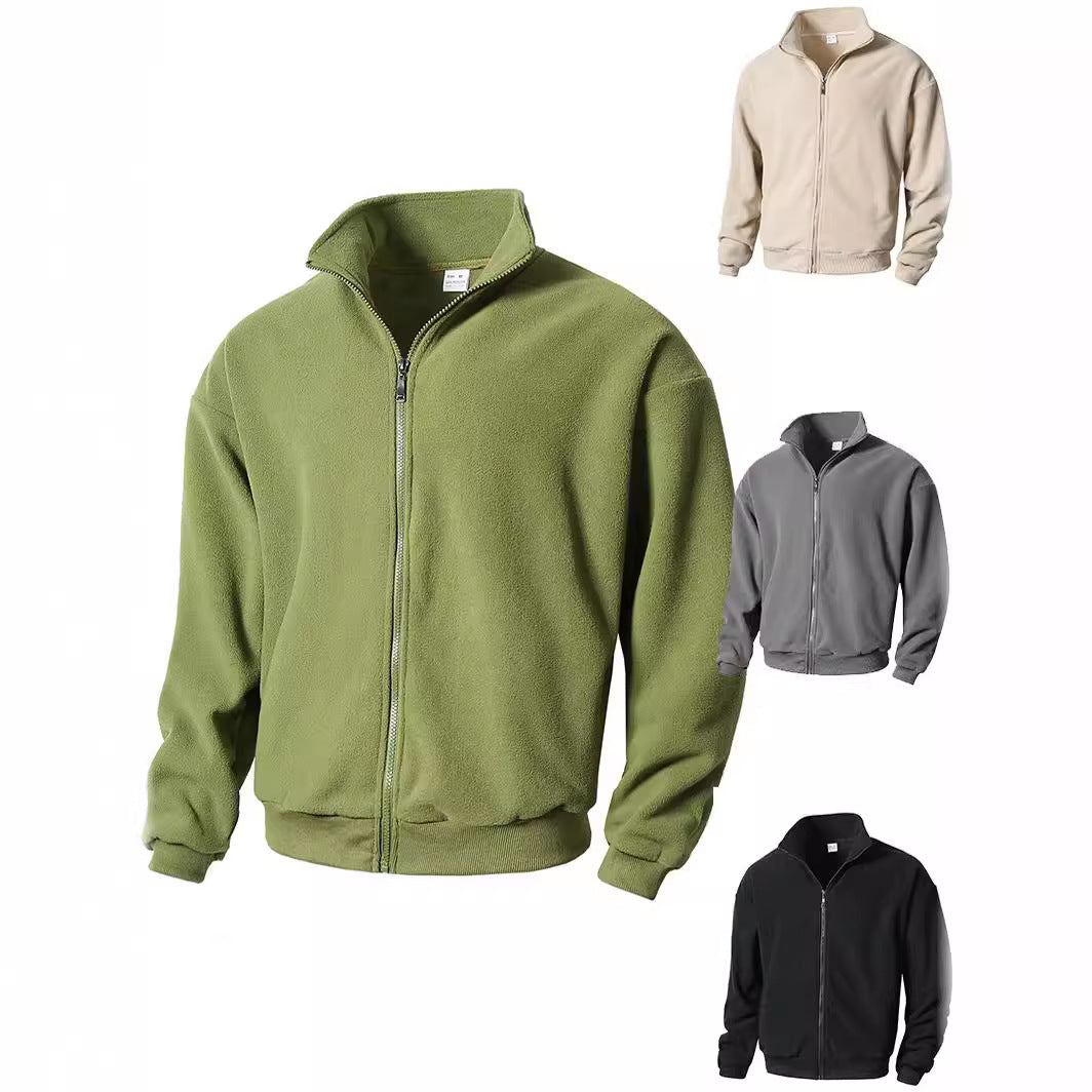 Slim Fit Fleecejacke, Modern & Komfortabel