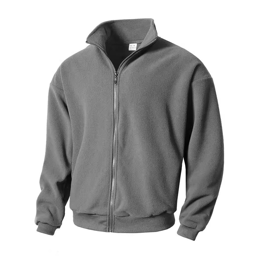 Slim Fit Fleecejacke, Modern & Komfortabel