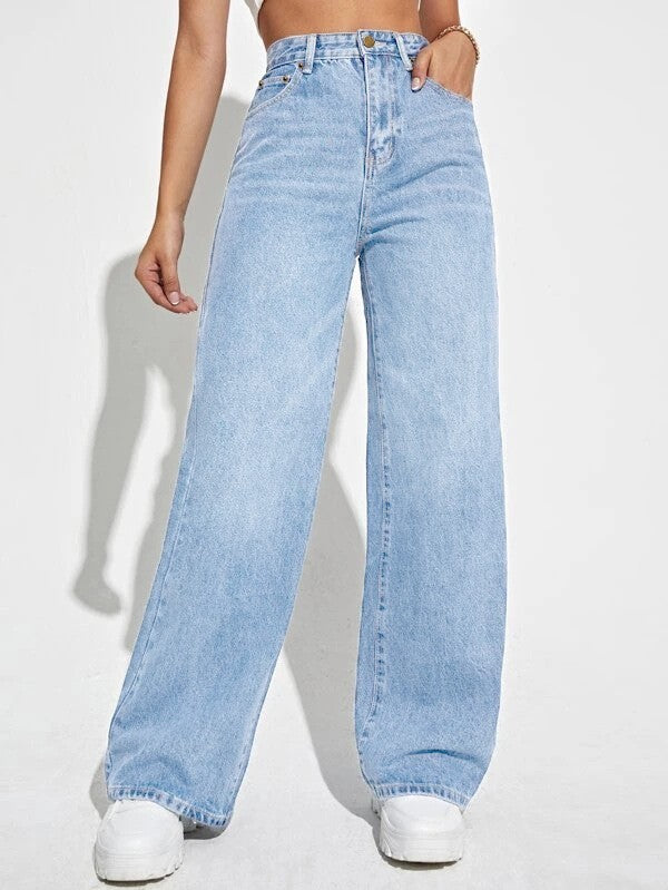 Hochwertige Damen Jeans – High Waist Slim Fit