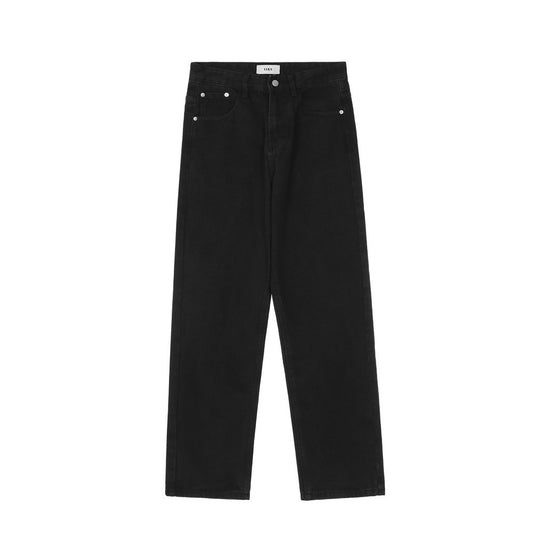 Lässige Herrenjeans – Schwarz & Grau