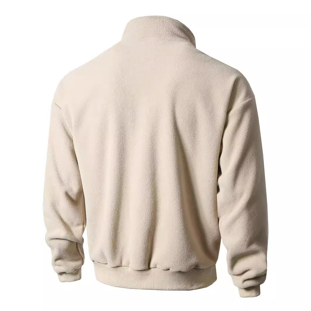 Slim Fit Fleecejacke, Modern & Komfortabel
