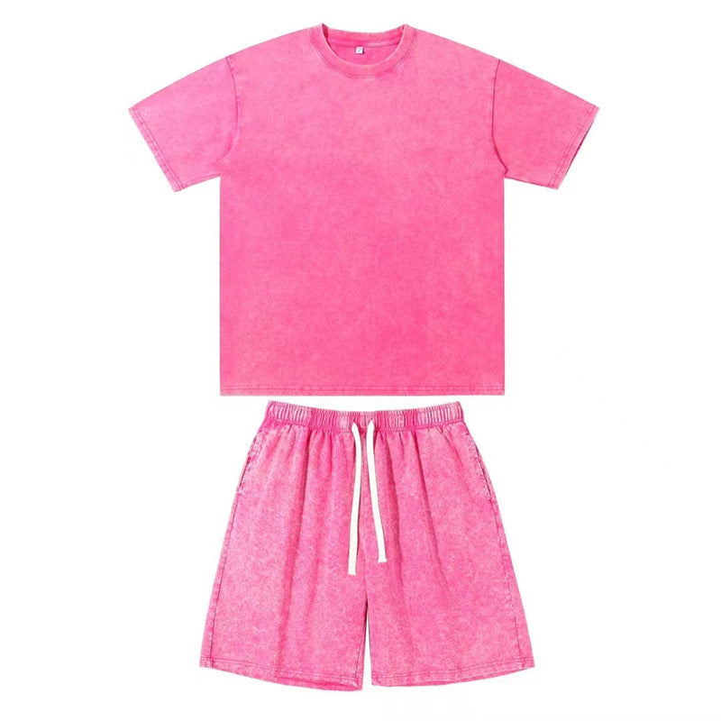 Damen T-Shirt & Shorts Set